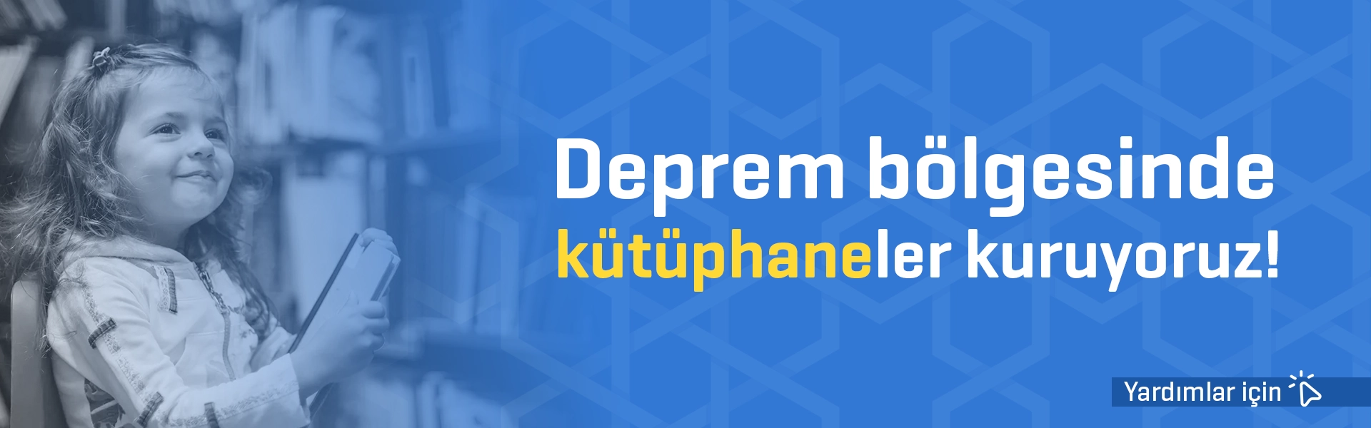 Deprem Bölgesinde Kütüphaneler Kuruyoru